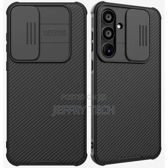 Samsung Galaxy A55 5g –Fit Shockproof Case With Slide Camera