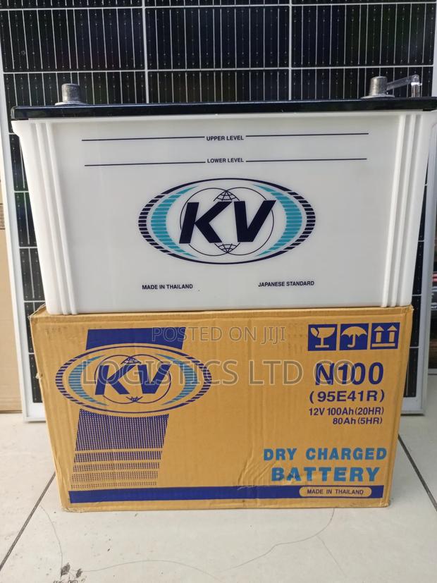 Kv N100 Wet Car Battery - main view