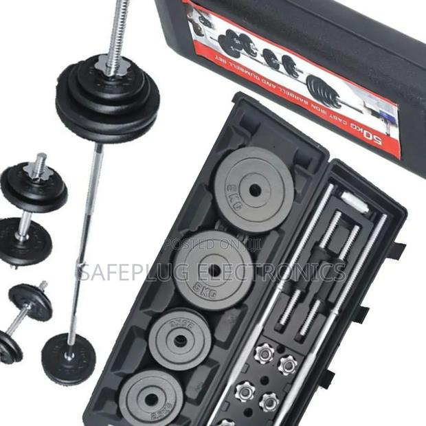 *50kg/York Barbell and Dumbbell Set* 
 * - main view