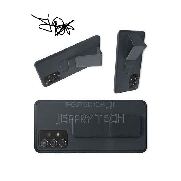 Samsung Galaxy A72 Premium Silicone Hard Pc Back Case With - thumbnail 3