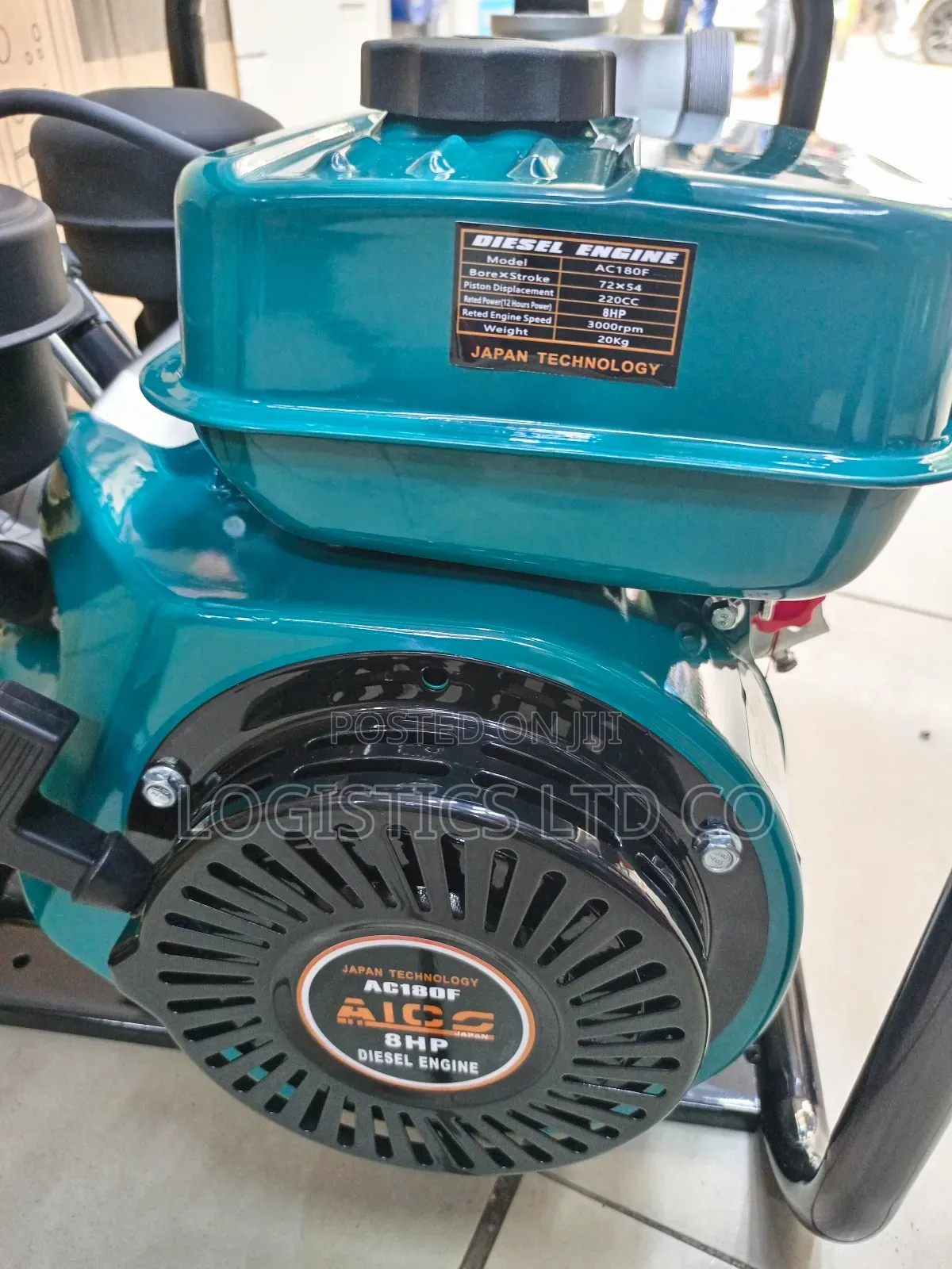 3" Aico Japan Diesel Water Pump - Normal Pressure