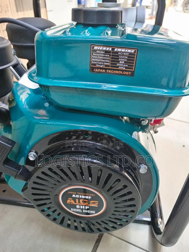 3" Aico Japan Diesel Water Pump - Normal Pressure - thumbnail 2