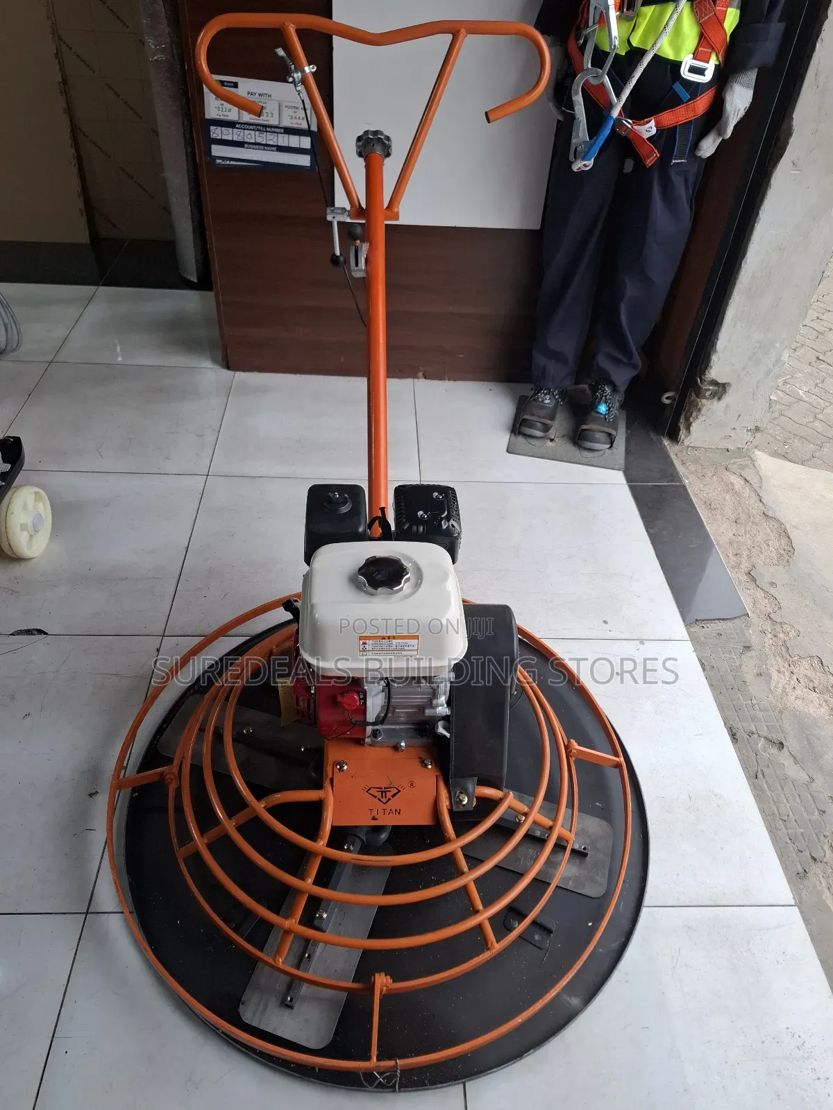 Walk-Behind Power Trowel Machine With Gx 160 Honda Engine