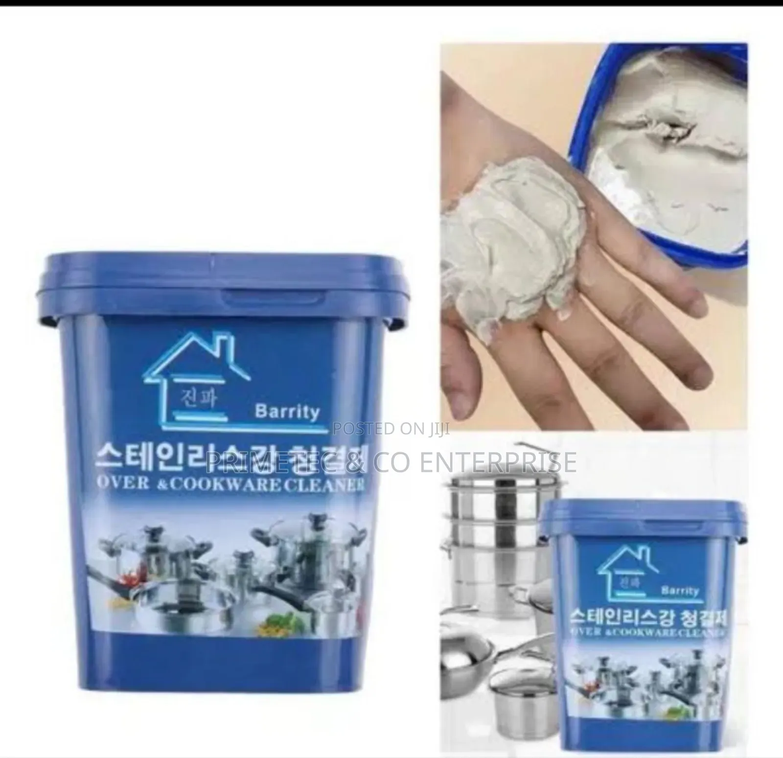 The Cleaner Is Suitable for Metal and Wrought Iron Surfaces