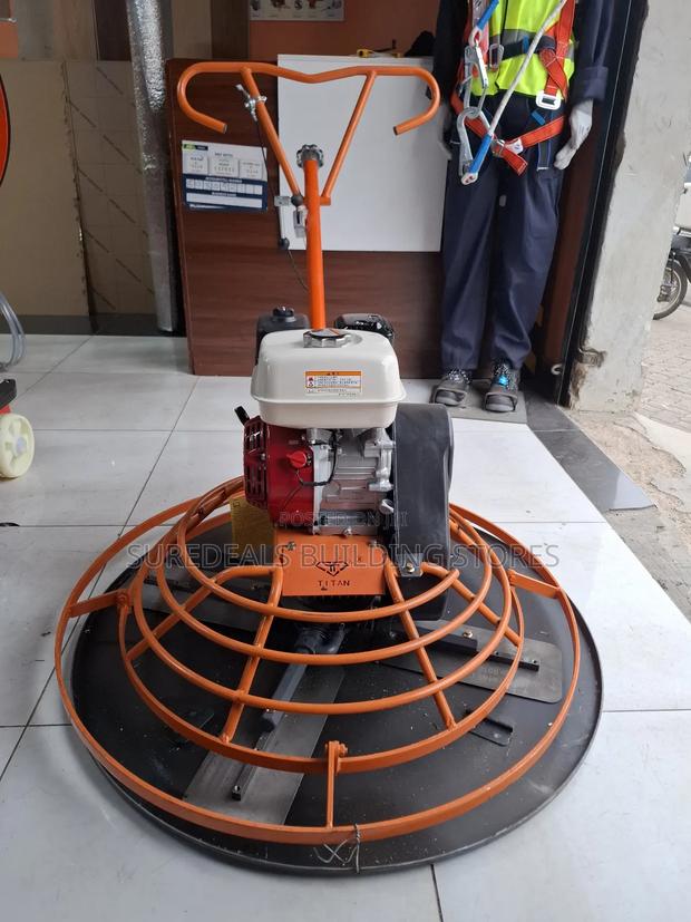 Power Trowel Machine With Honda Engine Gx160 - thumbnail 2