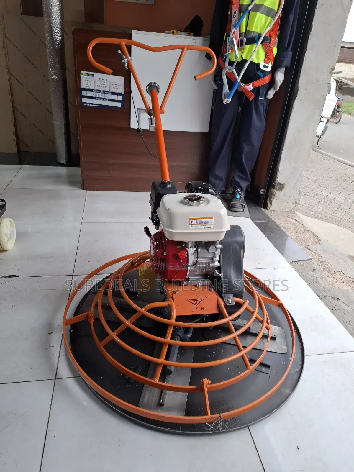Power Trowel Machine With Honda Engine Gx160