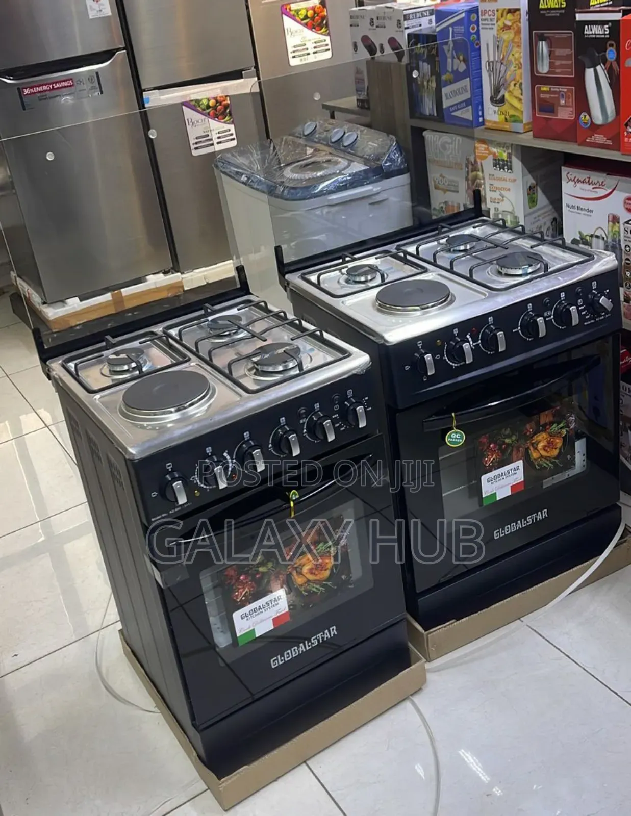 50*55 Globalstar 3+1 Standing Cooker With Electric Oven
