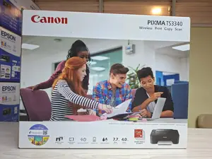 Canon Pixma Ts3340 Wireless Colour All-in-One Inkjet Photo P