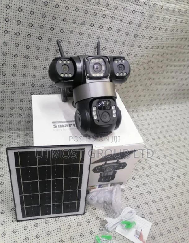 4g Triple Lens Solar CCTV Camera Outdoor PTZ Vts28-G 4g - main view