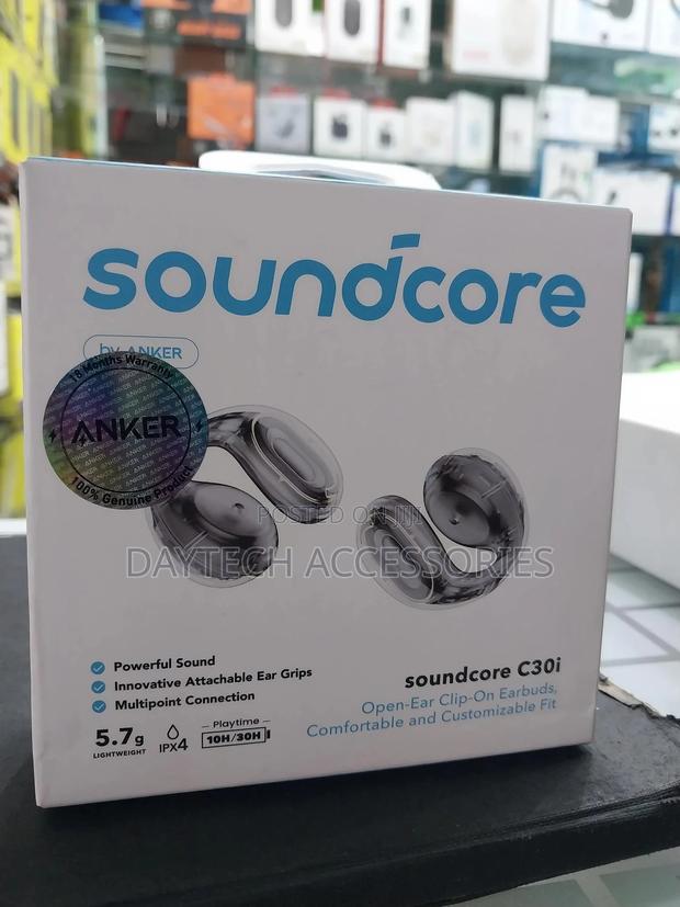 Anker Soundcore C30i – Open-Ear Clip Earbuds With Secure Fit - thumbnail 2