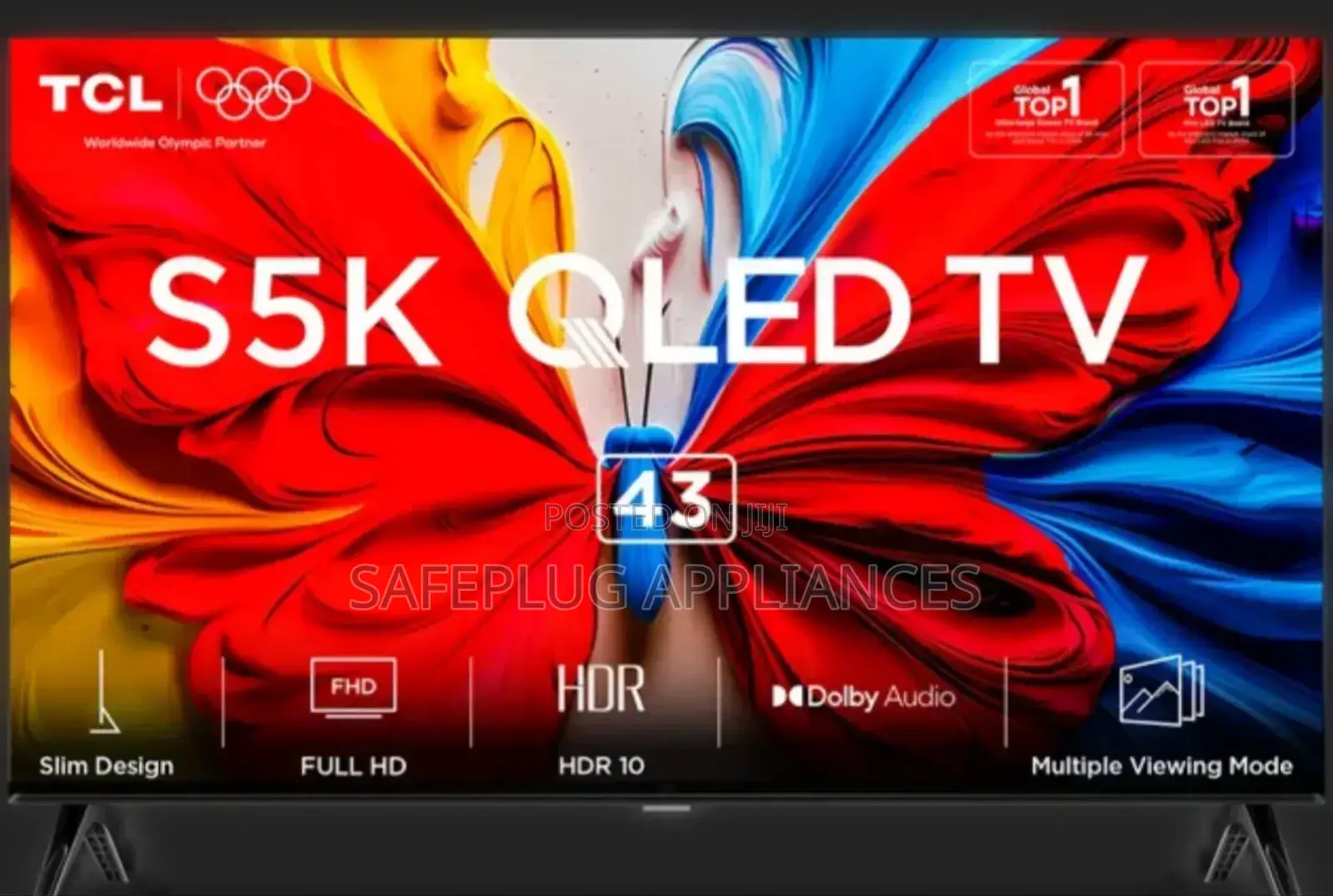 TCL 43 Inch Qled Google Tv Smart Android Full Hd