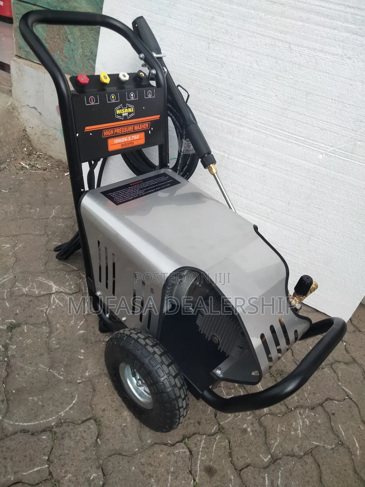 Portable Hisaki-3450psi Pressure Washer/Car Wash