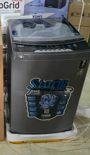 Mika Washing Machine, 10kgs Fully Automatic, Top Load