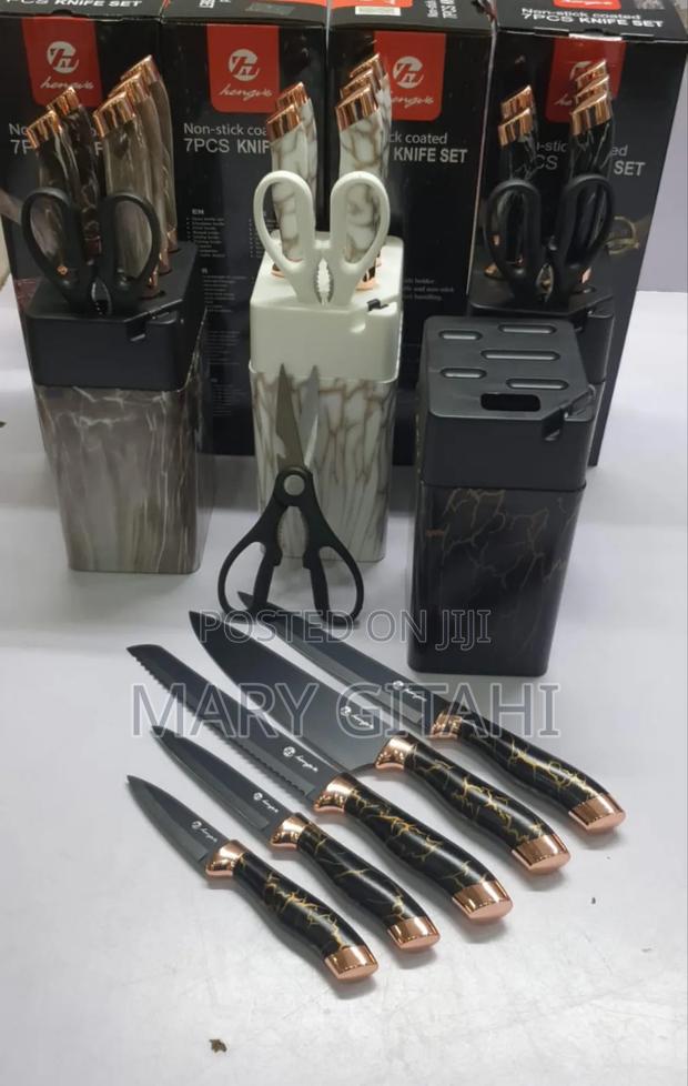 7pc Marble Profile Knife Set