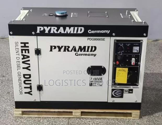Pyramid Germany Pdg8000se 8kva Heavy Duty Diesel Generator