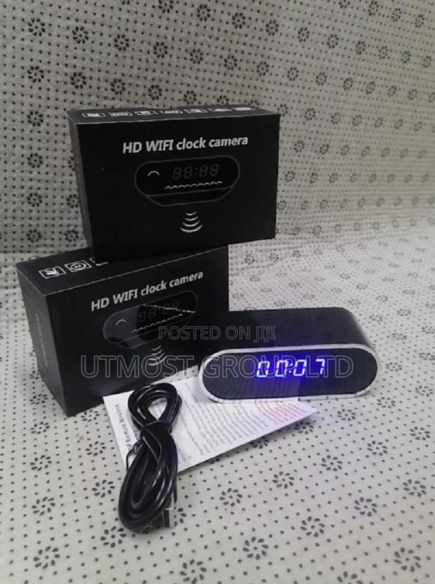 Wireless Wifi Table Clock Lookcaapp Remote 1080p Wifi Camera - main view