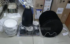 Quality Black Breakfast Sets 19 PCS Dinner Sets 