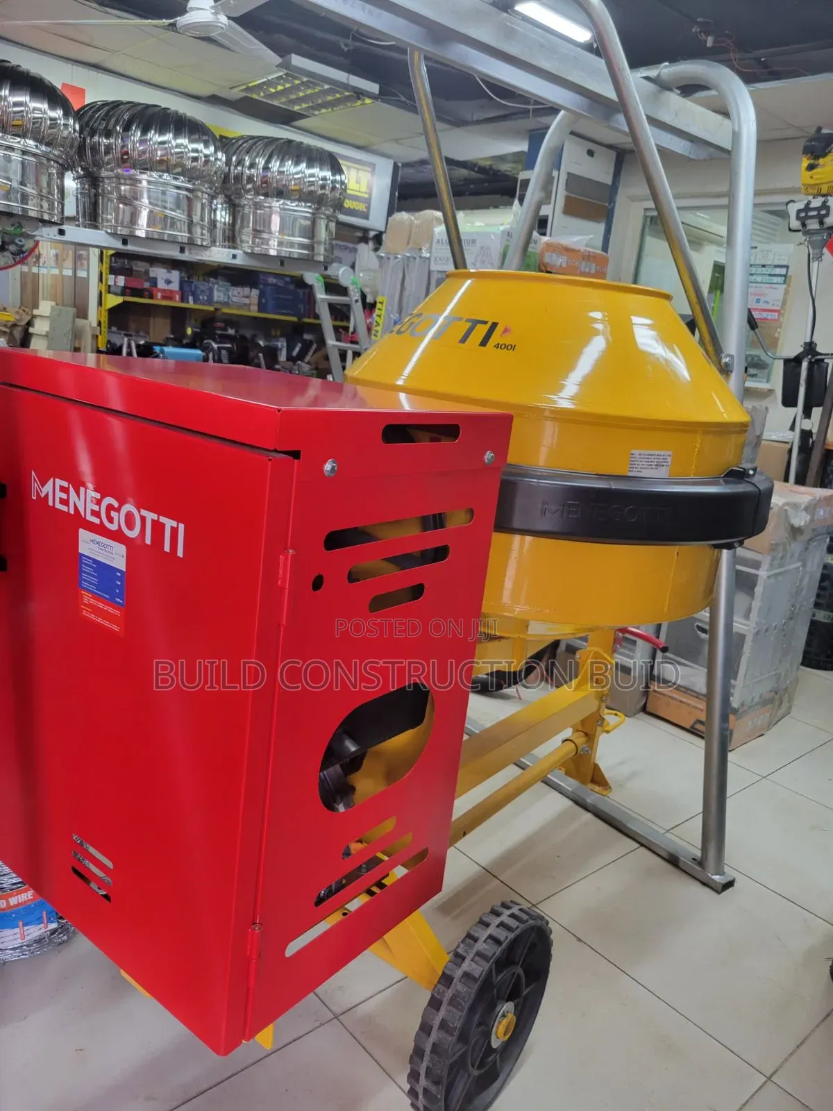 Brazilian Concrete Mixers 400 Litres.