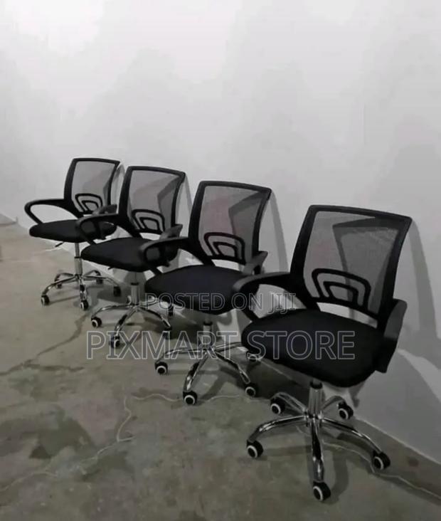 Secretarial Mesh Office Chair -Ergonomic Swivel Chair