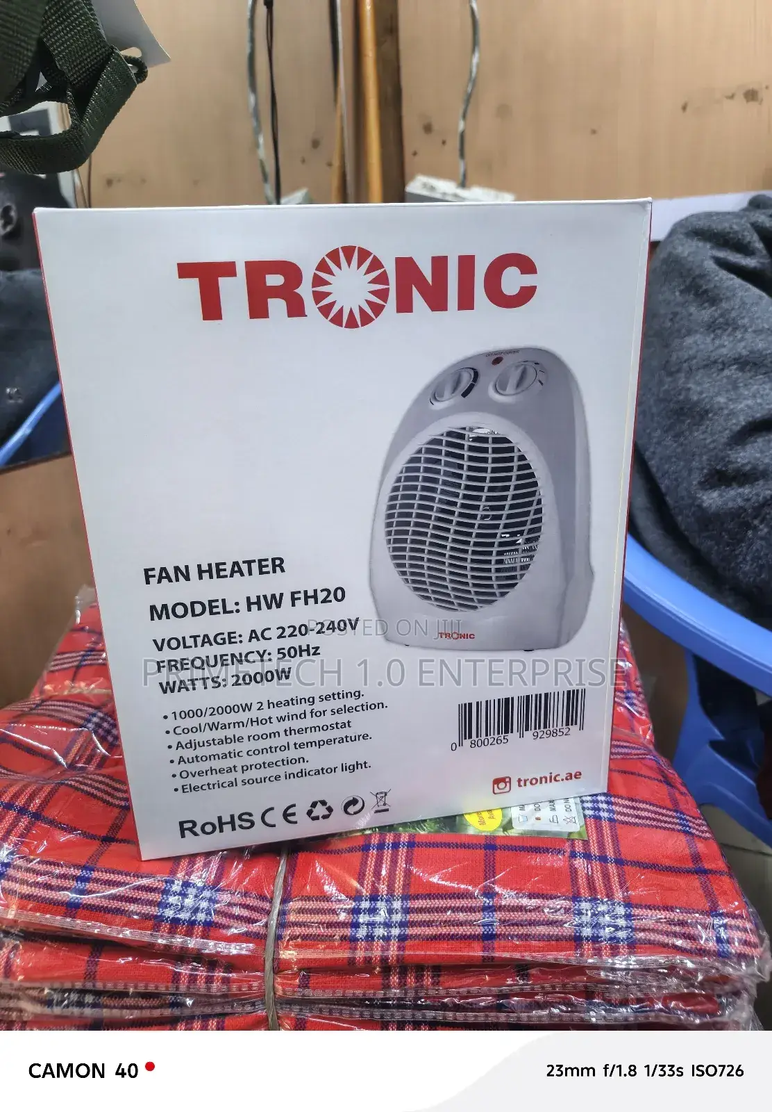 Tronic Hw Fh20 Multipurpose Room Heater