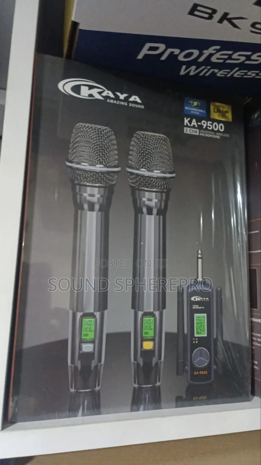 Kaya Ka-9500 2in1 Wireless Microphone