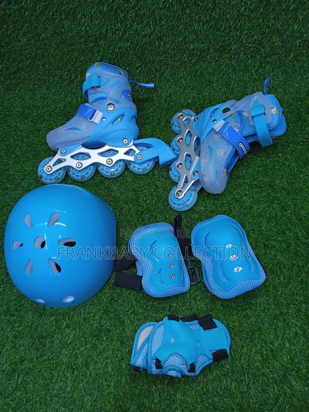Children's Inline Skates With Helmet 