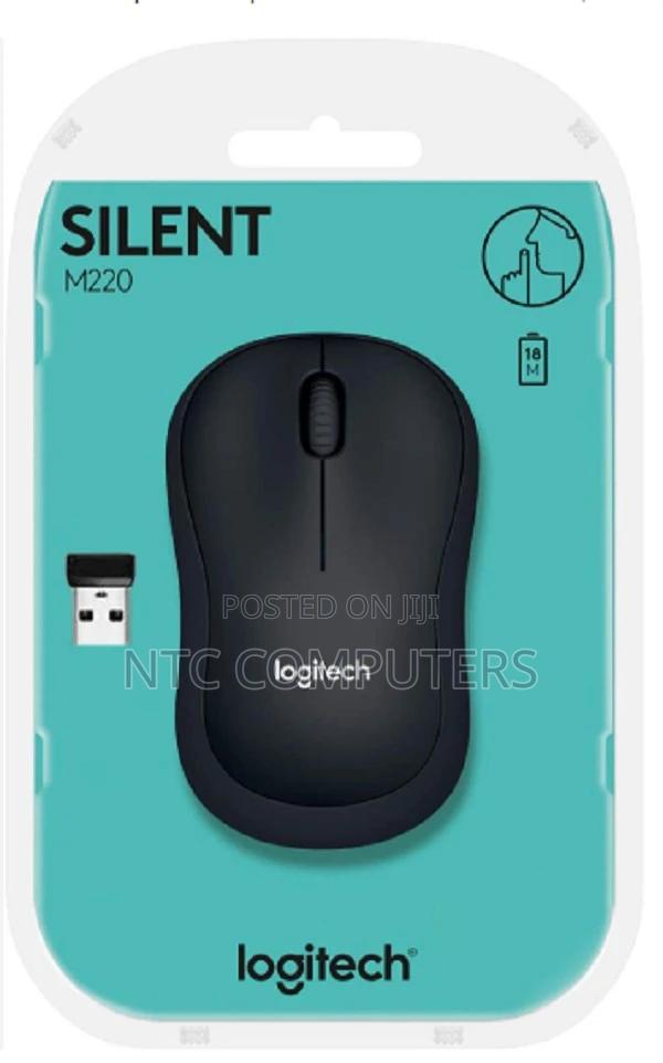 Logitech M220 Wireless Mouse With Silent Clicks