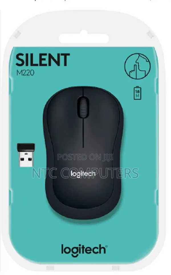 Logitech M220 Wireless Mouse With Silent Clicks