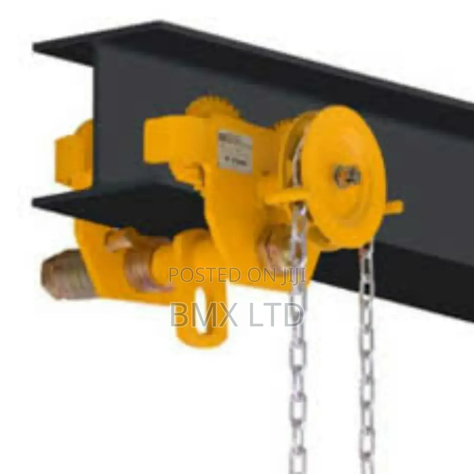 Industrial Geared Beam Trolley- For Manual or Motorized Move