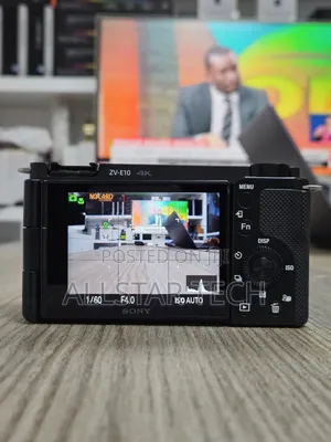 Sony Zv-E10 Mirrorless Camera With 16-50mm Lens (Black)