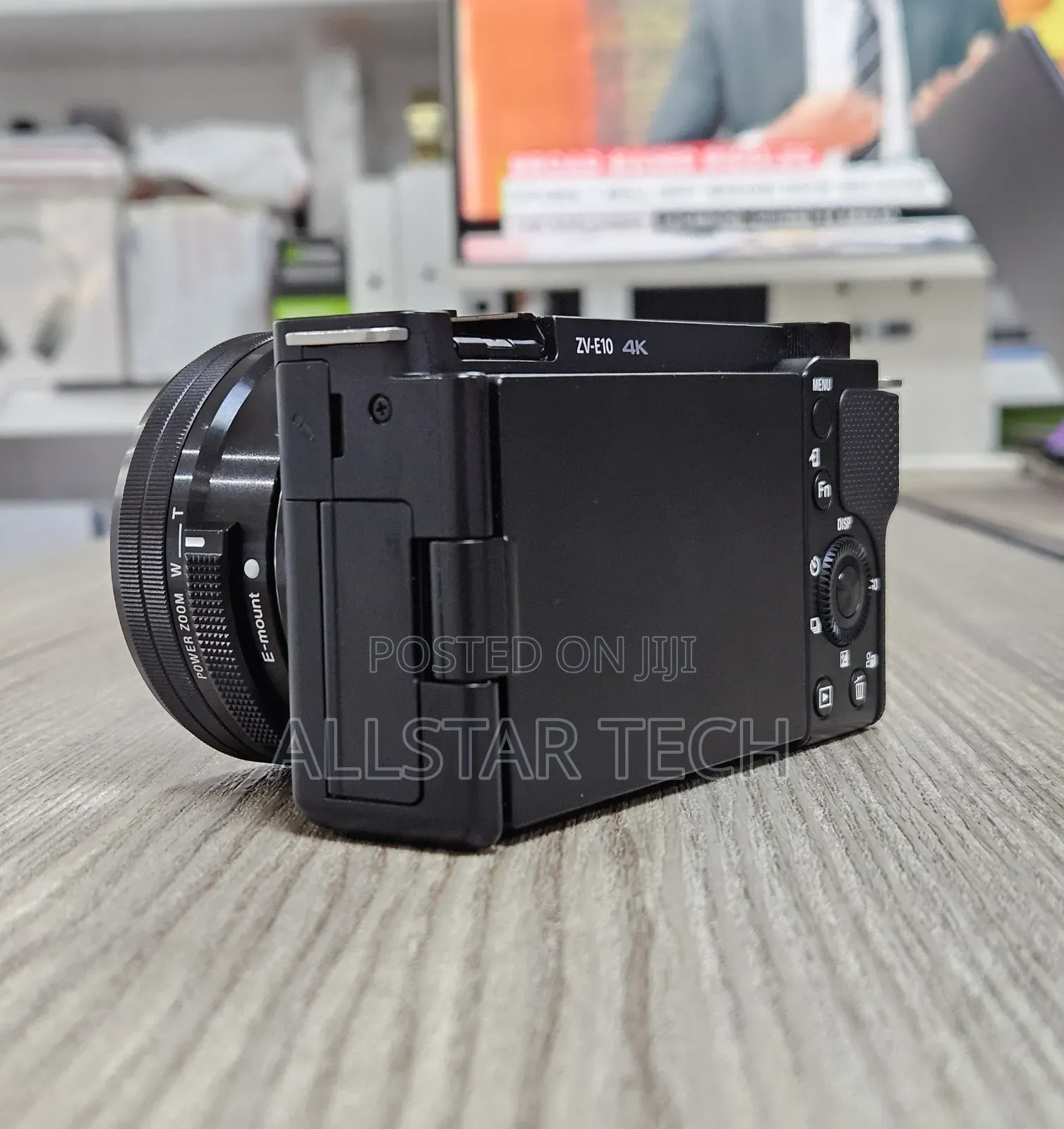 Sony Zv-E10 Mirrorless Camera With 16-50mm Lens (Black)