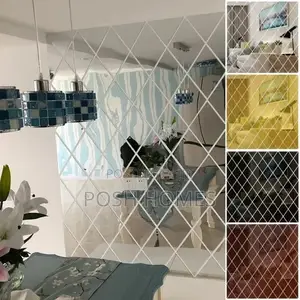 Silver Acrylic Stylish Mirrors