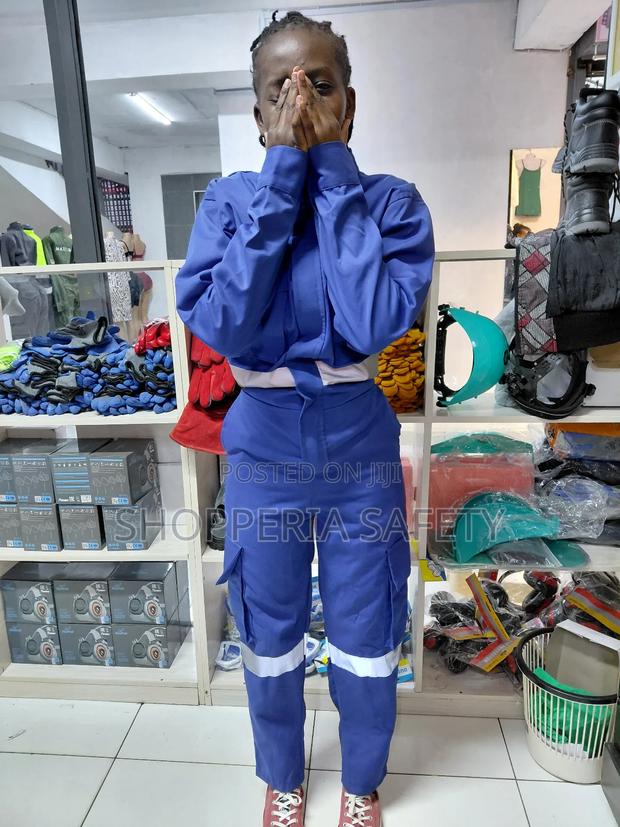 Cargo Overall With Grey Reflectors - main view