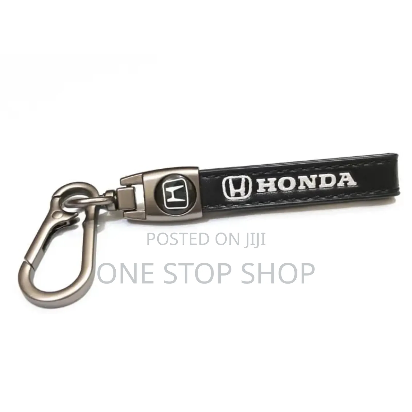 Honda Leather Strap Key Chain