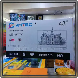 Amtec 43" Tv Smart Android Frameless