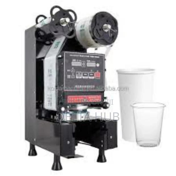 Touchless Automatic Cup Sealer – Smart Sensor Technology - main view