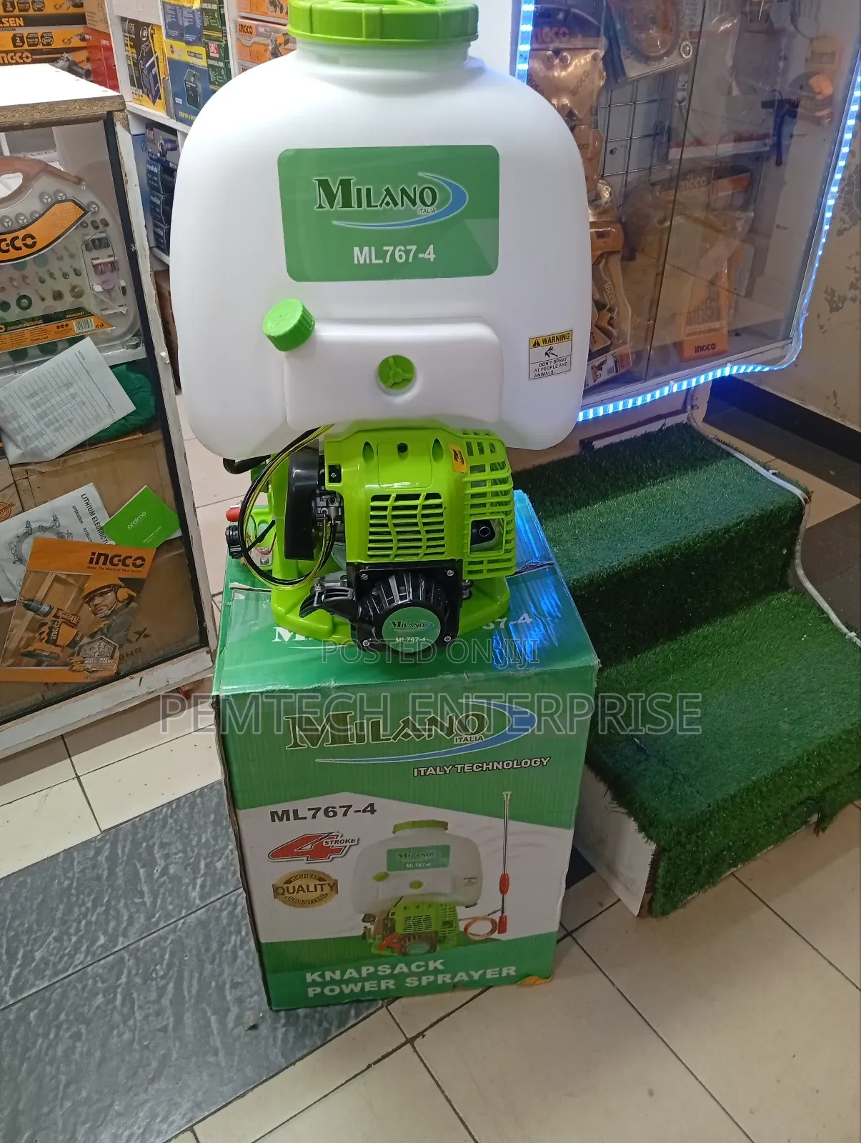 Milano Ml767-4 Knapsack Power Sprayer