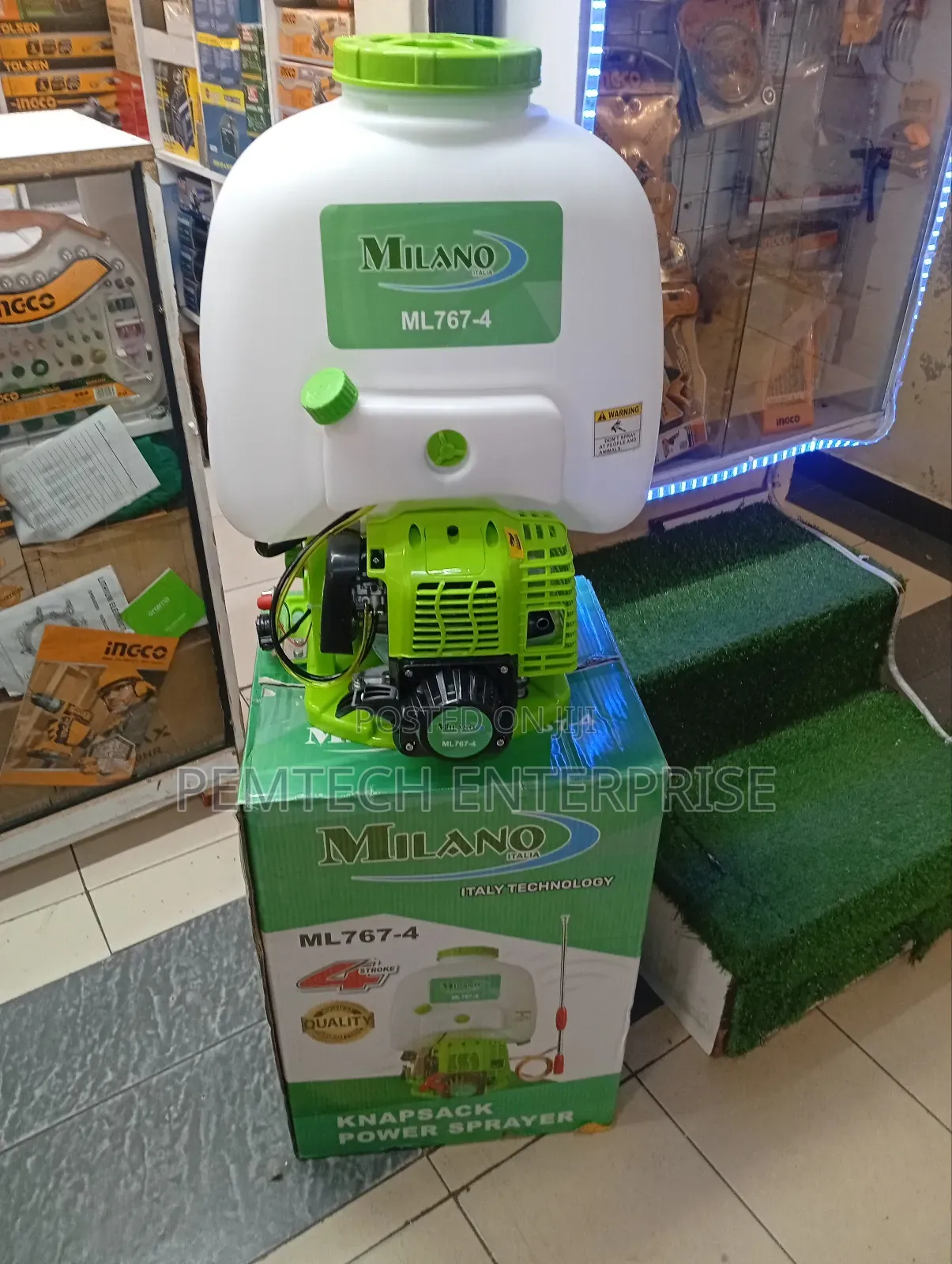 Milano Ml767-4 Knapsack Power Sprayer