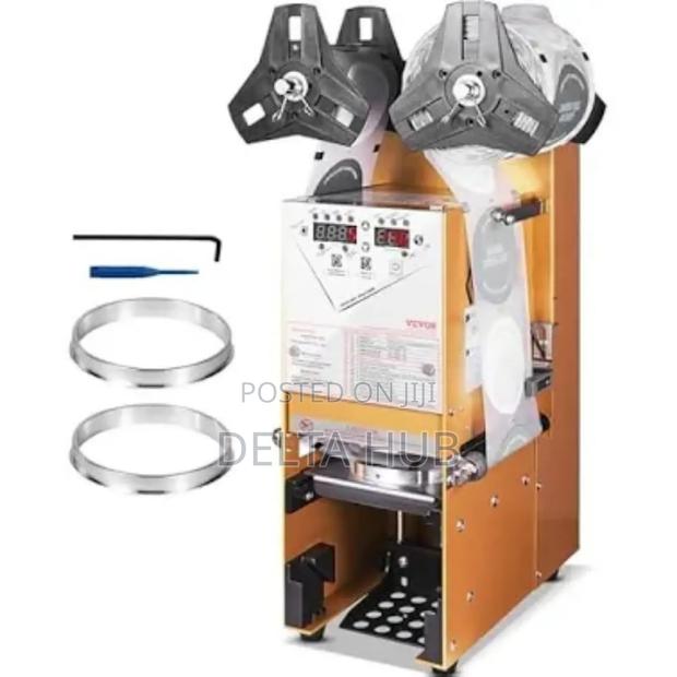 Reliable Automatic Cup Sealer for Cafés and Drink Counters - main view