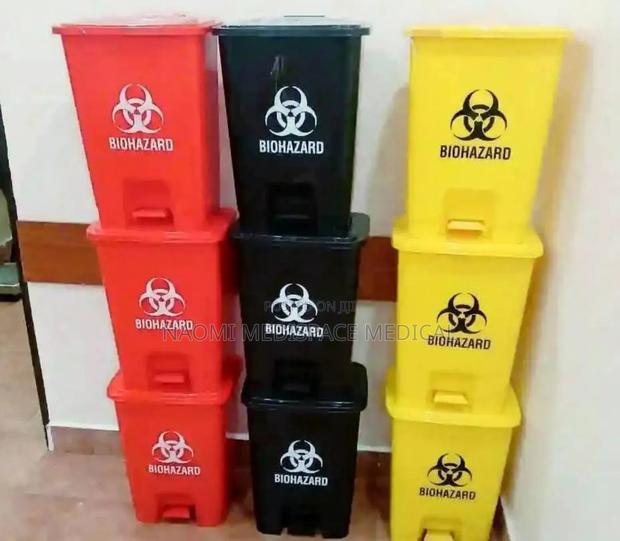 30l Biohazard Pedal Bins - main view