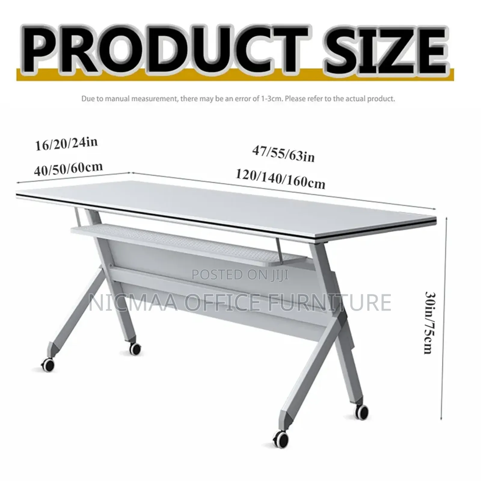 Office Table: Versafold Mobile Conference Desk