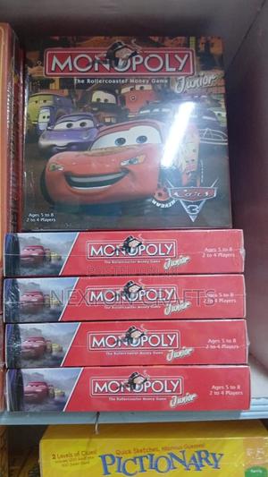 Hasbro Monopoly Junior Cars 3 Board Game - main view