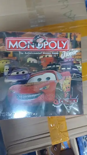 Hasbro Monopoly Junior Cars 3 Board Game
