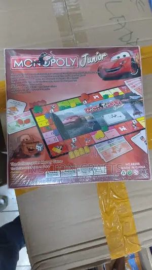 Hasbro Monopoly Junior Cars 3 Board Game