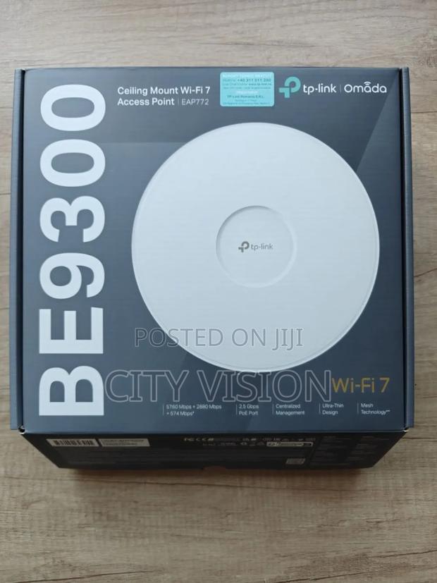 Tp-Link Be9300 Ceiling Mount Tri-Band Wifi 7 Eap773