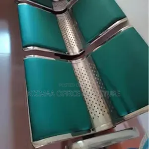 Waiting Chair: Ergonomic Lobby Reception Padded Seating