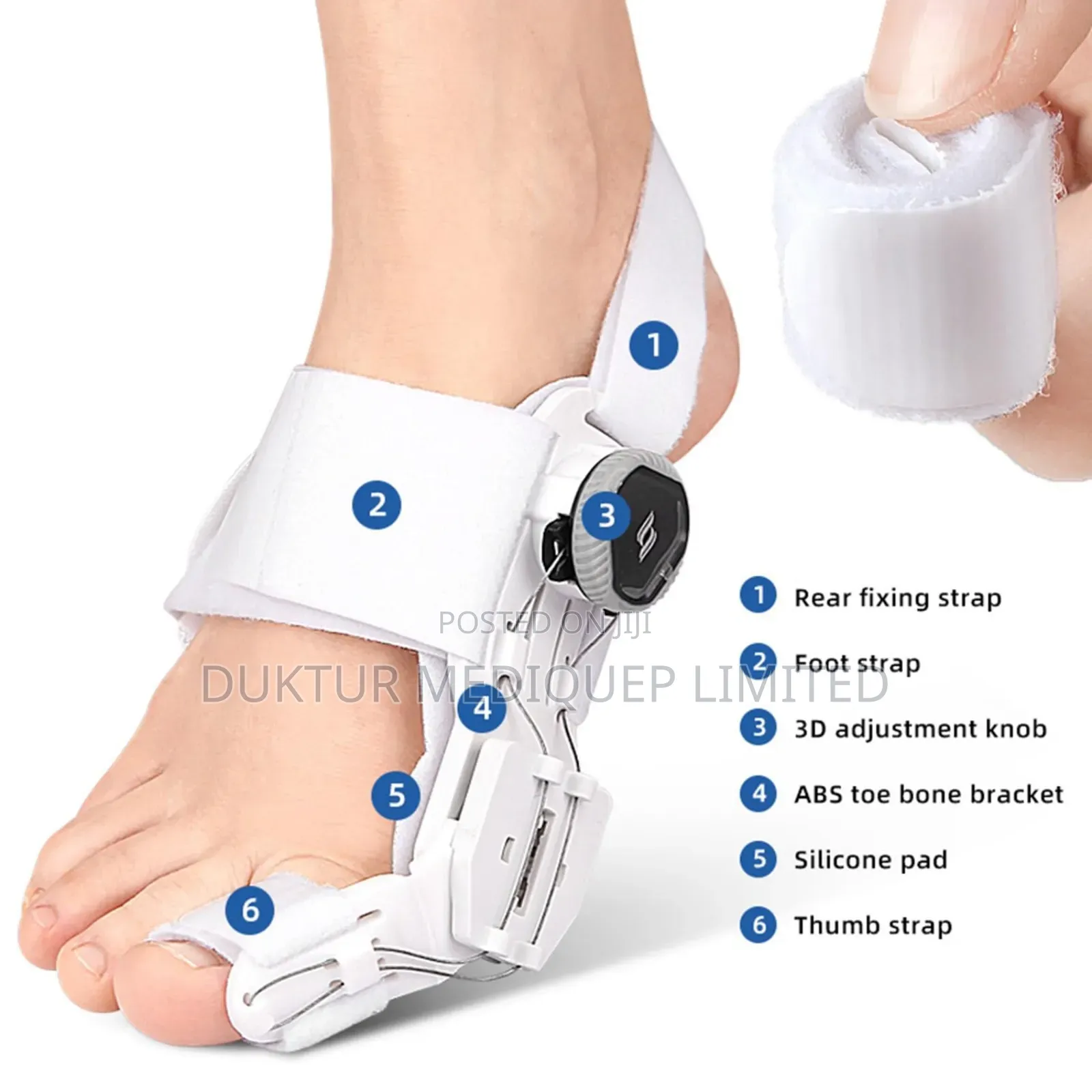 Adjustable Hallux Valgus Splint, Bunion Splint