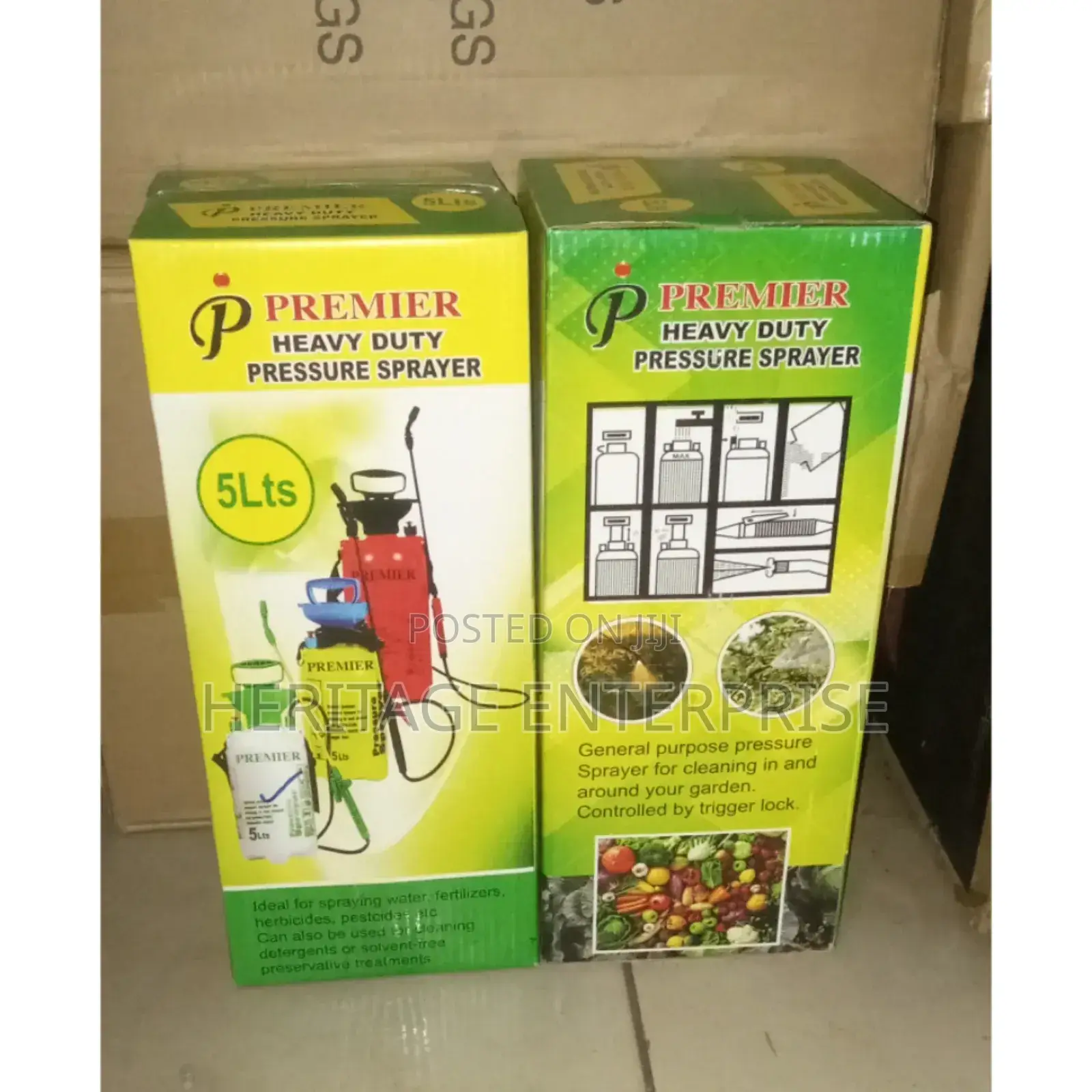 Premier Heavy Duty Pressure Sprayer 5l