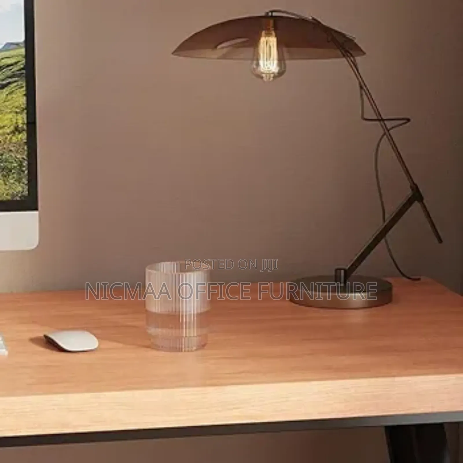 Office Desk: Modern Solid Wood Multipurpose Desk