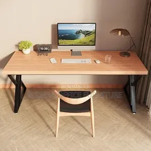 Office Desk: Modern Solid Wood Multipurpose Desk